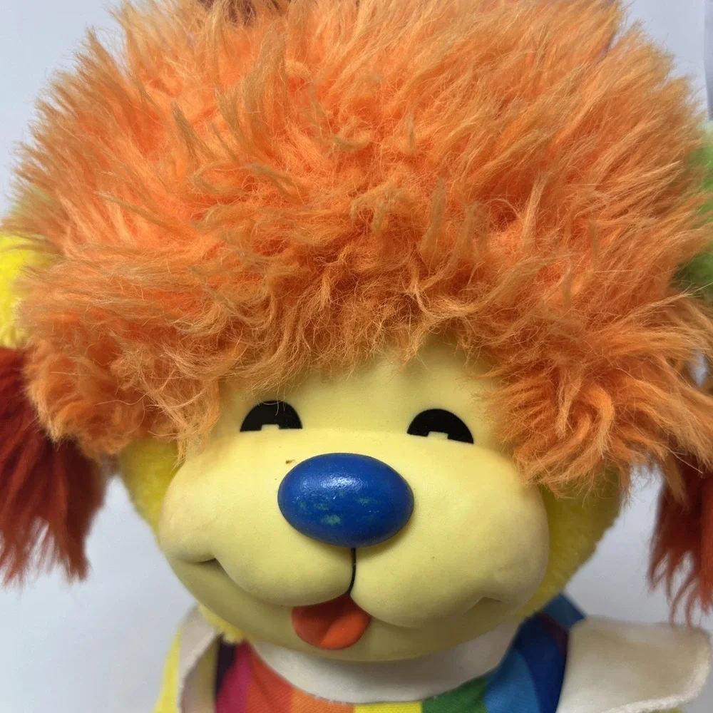 1983 Vintage Hallmark Rainbow Brite Puppy Bright Plush Dog 10